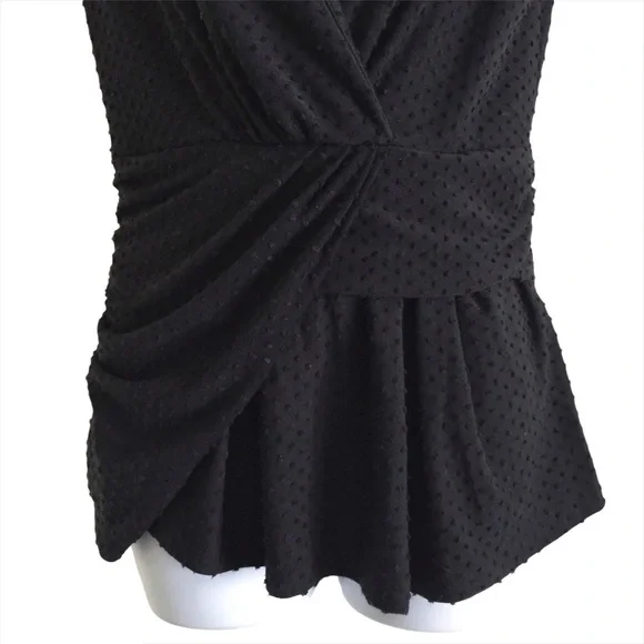 DELETTA ANTHROPOLOGIE Swiss Dots Sleeveles… - Picture 4 of 6